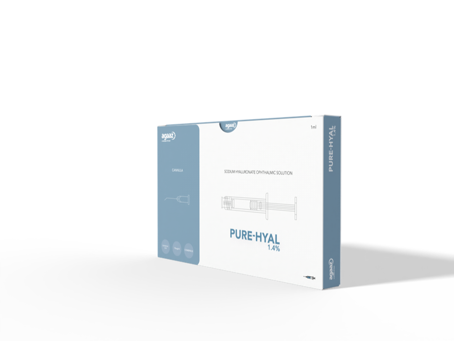PURE-HYAL sodium hyaluronate ophthalmic viscoelastic device for cataract surgery India