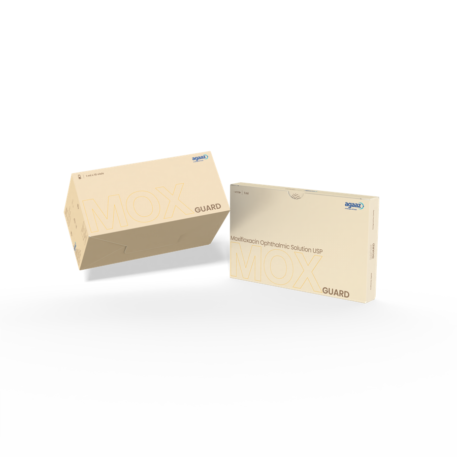MOXGUARD intracameral moxifloxacin solution for endophthalmitis prophylaxis in cataract surgery