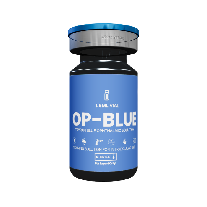 OP-BLUE trypan blue ophthalmic solution 1.5 ml vial